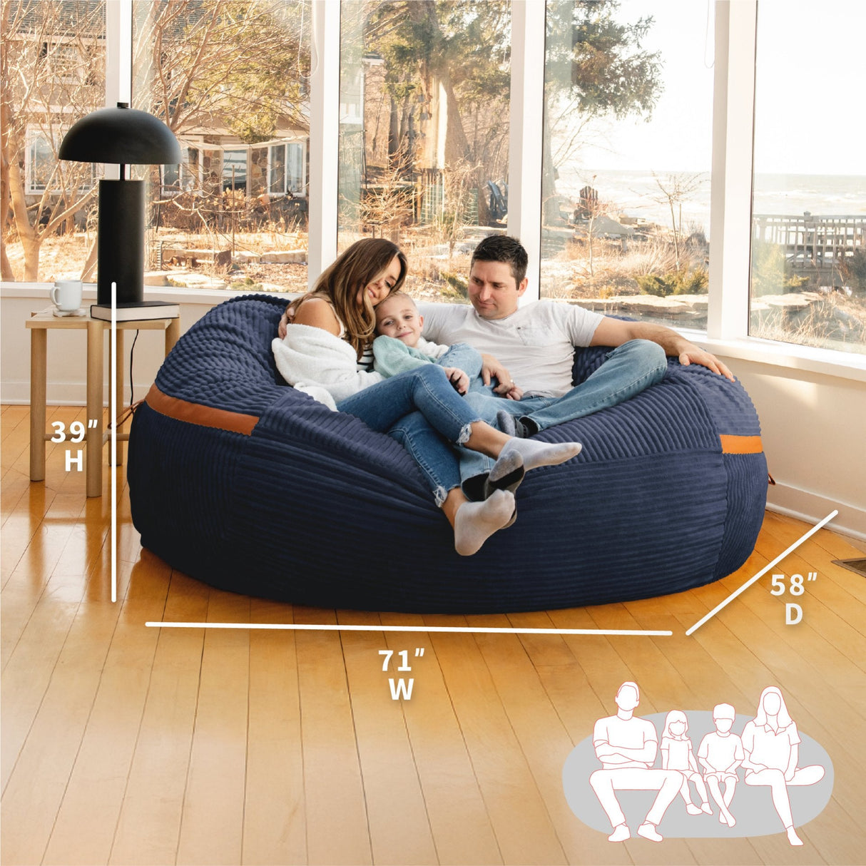 Fuf XXL w/ Removable Cover