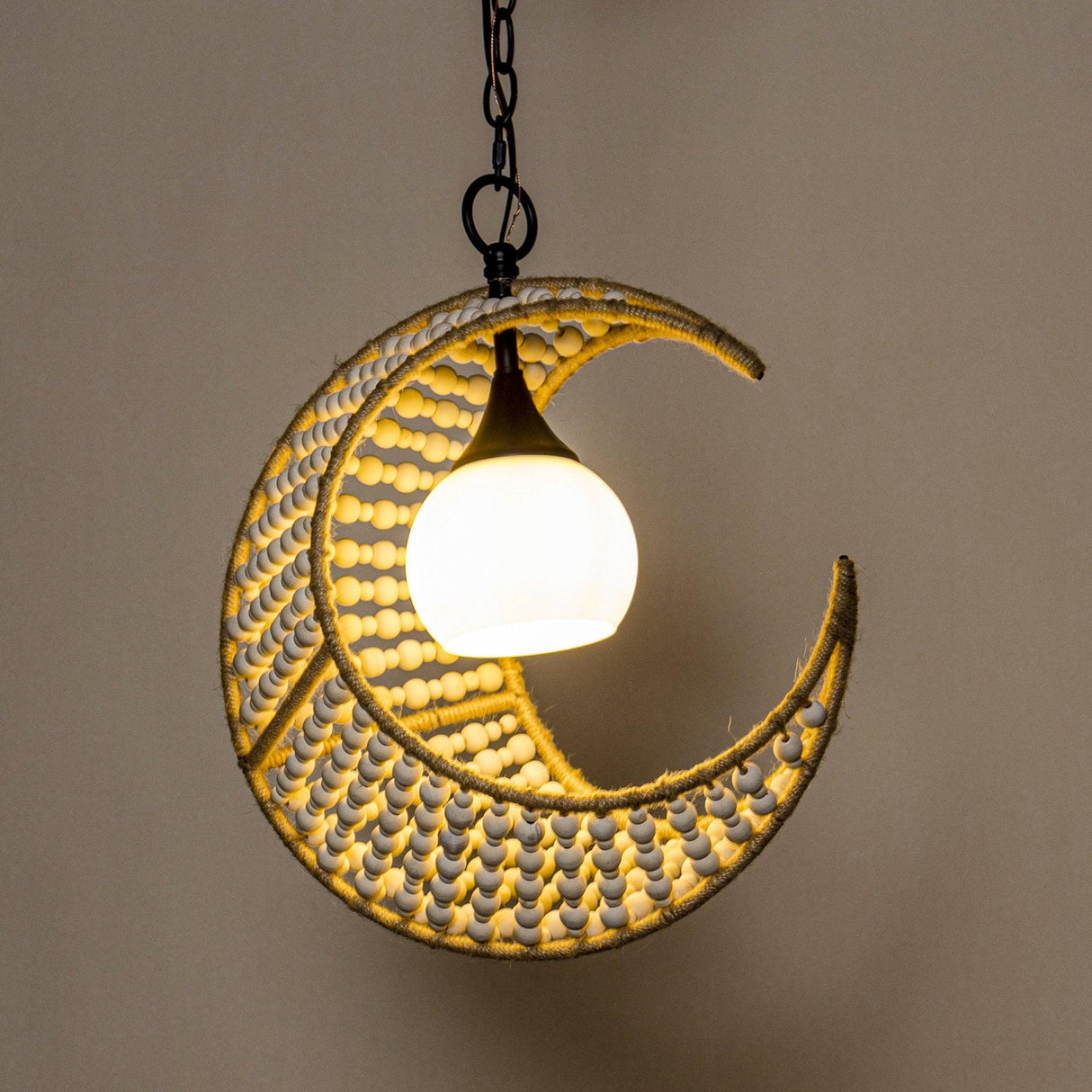1-Light Farmhouse Boho Island Pendant Lighting