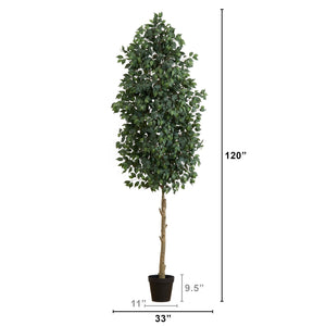 10’ Artificial Ficus Tree