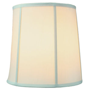 12"W x 12"H Egg Shell Shantung Drum Lampshade