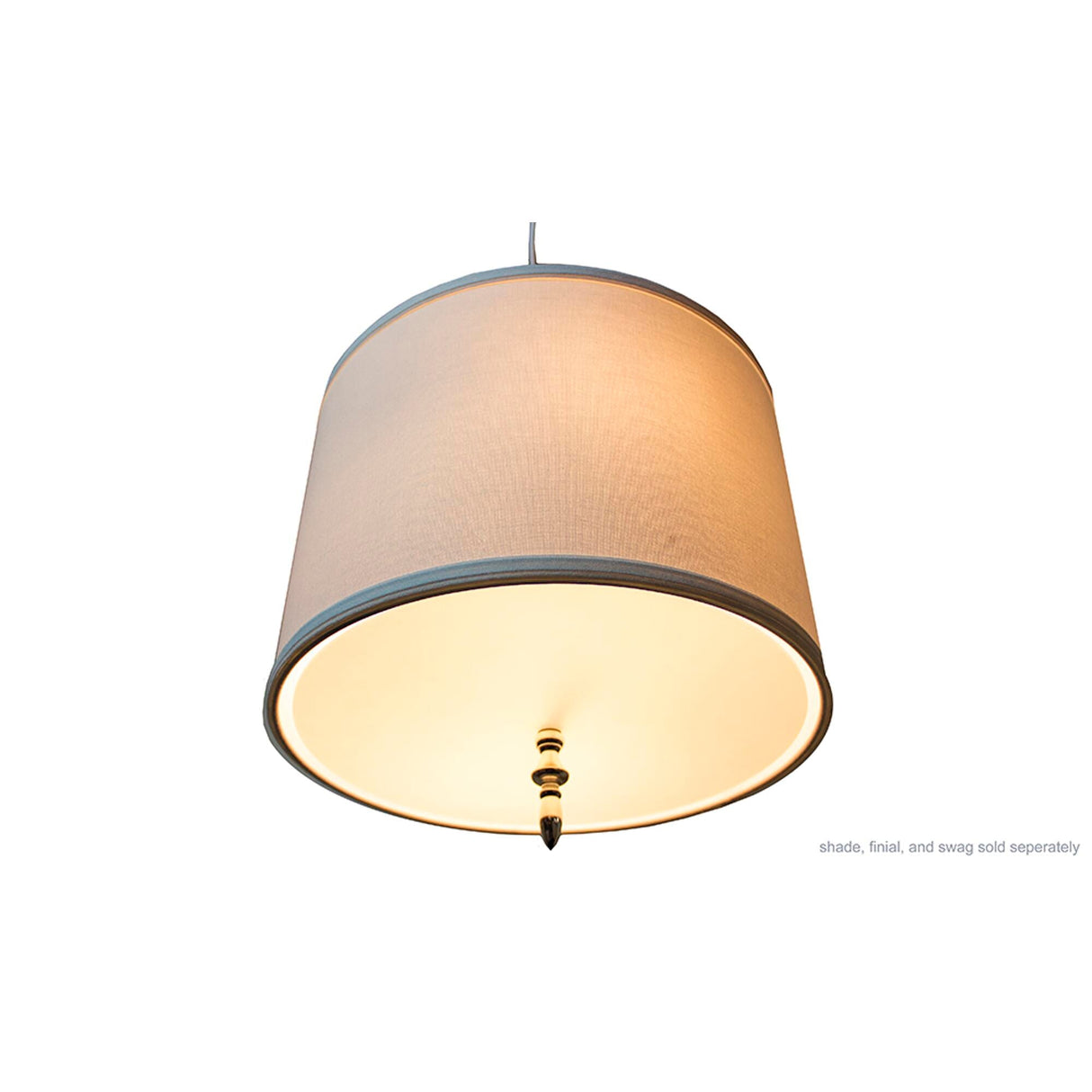 15.5" Round Diffuser Translucent Frosted White