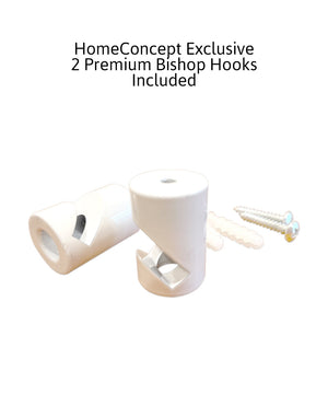 16"W 2 Light Swag Plug-In Pendant White Linen Drum with Diffuser White Cord