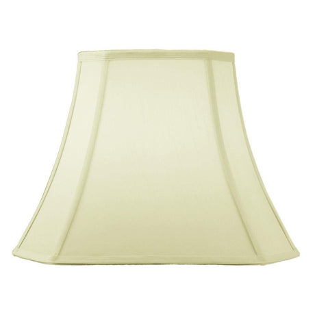 16"W x 12"H Square Cut Corner Lamp Shade Eggshell