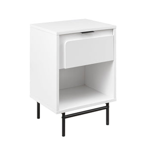 18" Contemporary 1-Drawer Nightstand