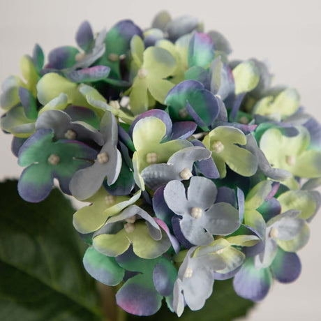 20" Artificial Hydrangea Flower Stems- Set of 3