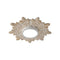 22 Inch White Modern Sunburst Flush Mount LED Lighting