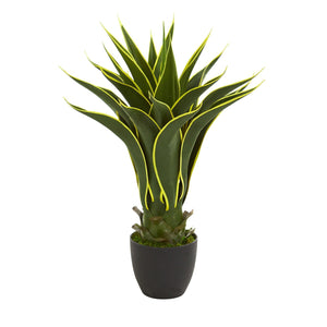 23” Agave Artificial Plant