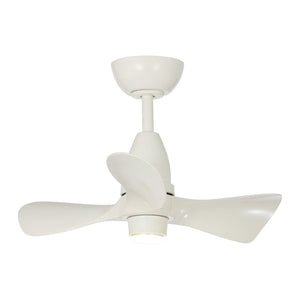 28" Kwang Farmhouse DC Motor Downrod Mount Reversible Ceiling Fan with LED Lighting and Remote Control