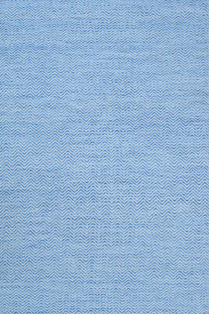 2x3, 5x8, 8x10 Dhurrie Rug, Blue Chevron Rug