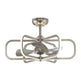 30" Theron Modern DC Motor Downrod Mount Reversible Ceiling Fan with LED Lighting and Remote Control
