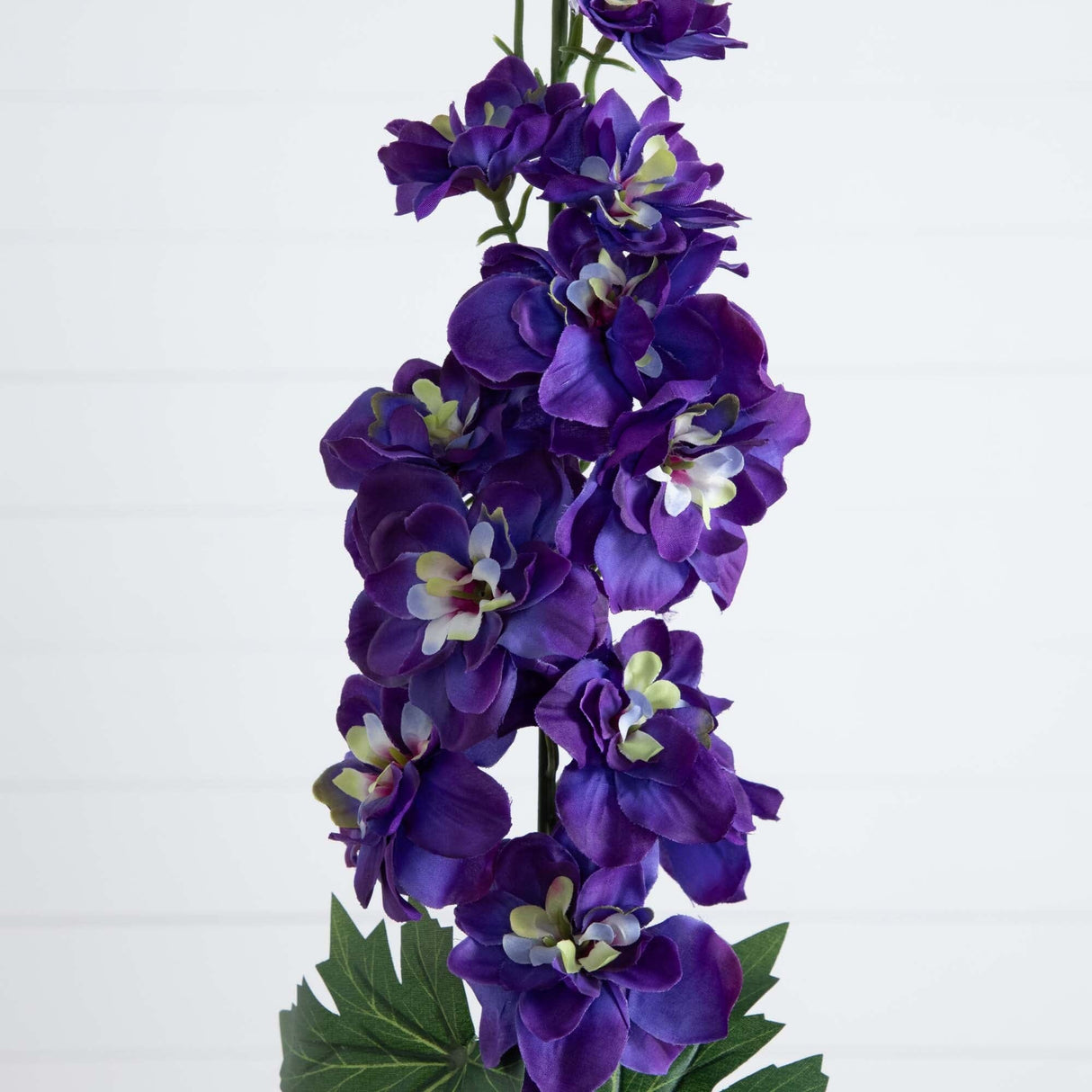 39" Artificial Delphinium Flower Stems- Set of 3