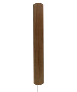 3"W Solid Wood Hover Plank Corner/Wall Accent Light Plug-In by Home Concept