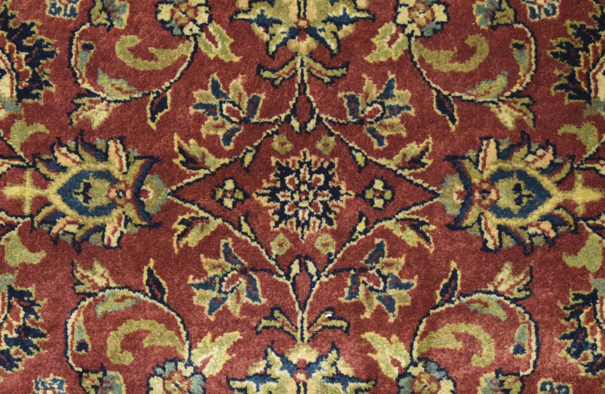 3x12 Fine Runner Hand Knotted Area Rug | Mashad Design Made with Fine New Zealand Wool