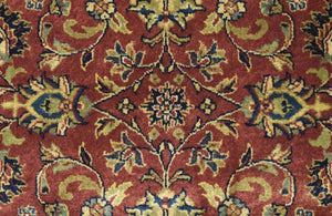 3x12 Fine Runner Hand Knotted Area Rug | Mashad Design Made with Fine New Zealand Wool