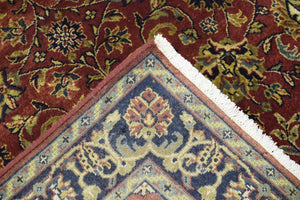 3x12 Fine Runner Hand Knotted Area Rug | Mashad Design Made with Fine New Zealand Wool