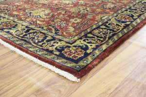 3x12 Fine Runner Hand Knotted Area Rug | Mashad Design Made with Fine New Zealand Wool