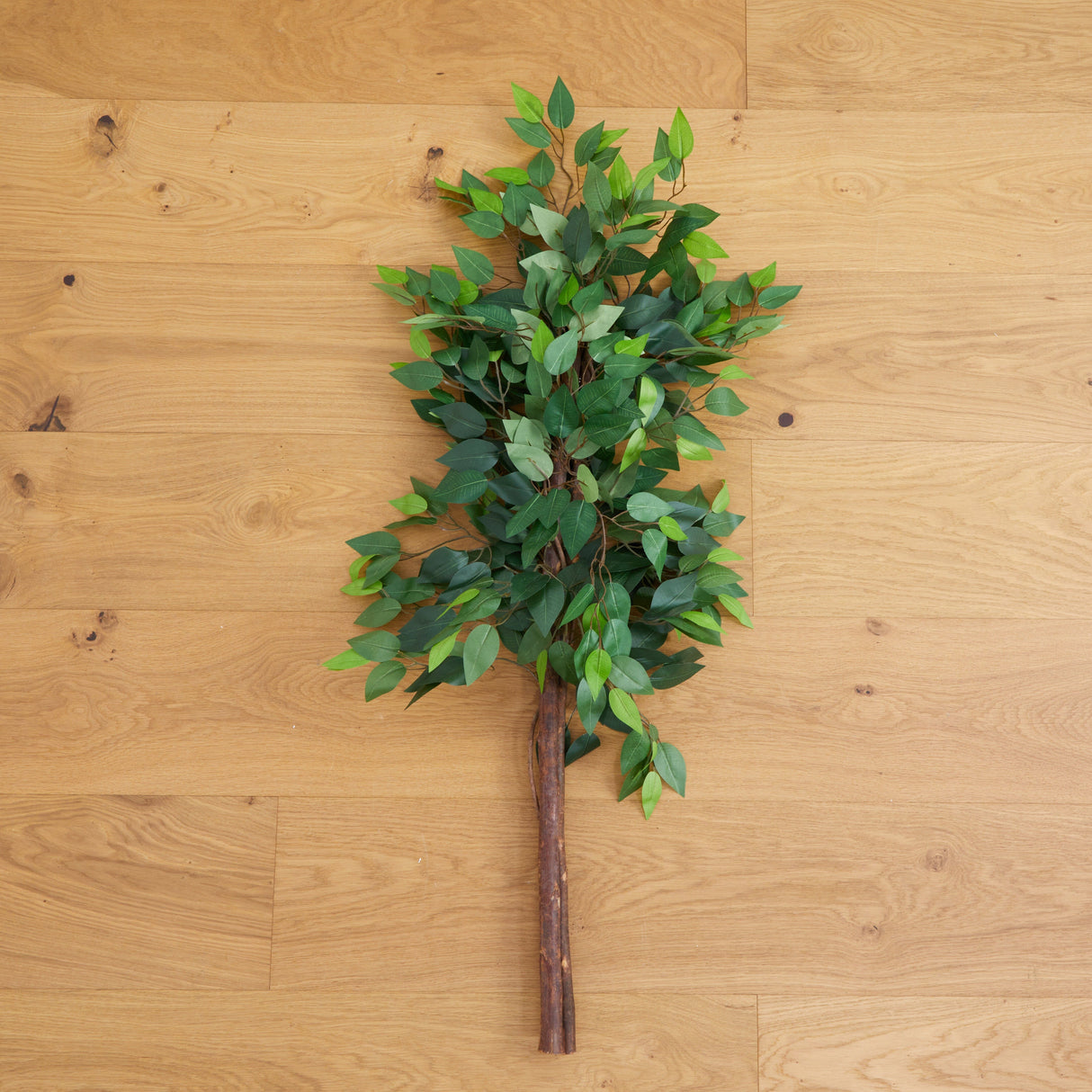 4’ Artificial Double Trunk Ficus Tree (No Pot)