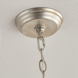 4-Light Iron Modern Island Pendant Lighting with Acrylic Lens