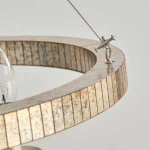 4-Light Iron Modern Island Pendant Lighting with Acrylic Lens