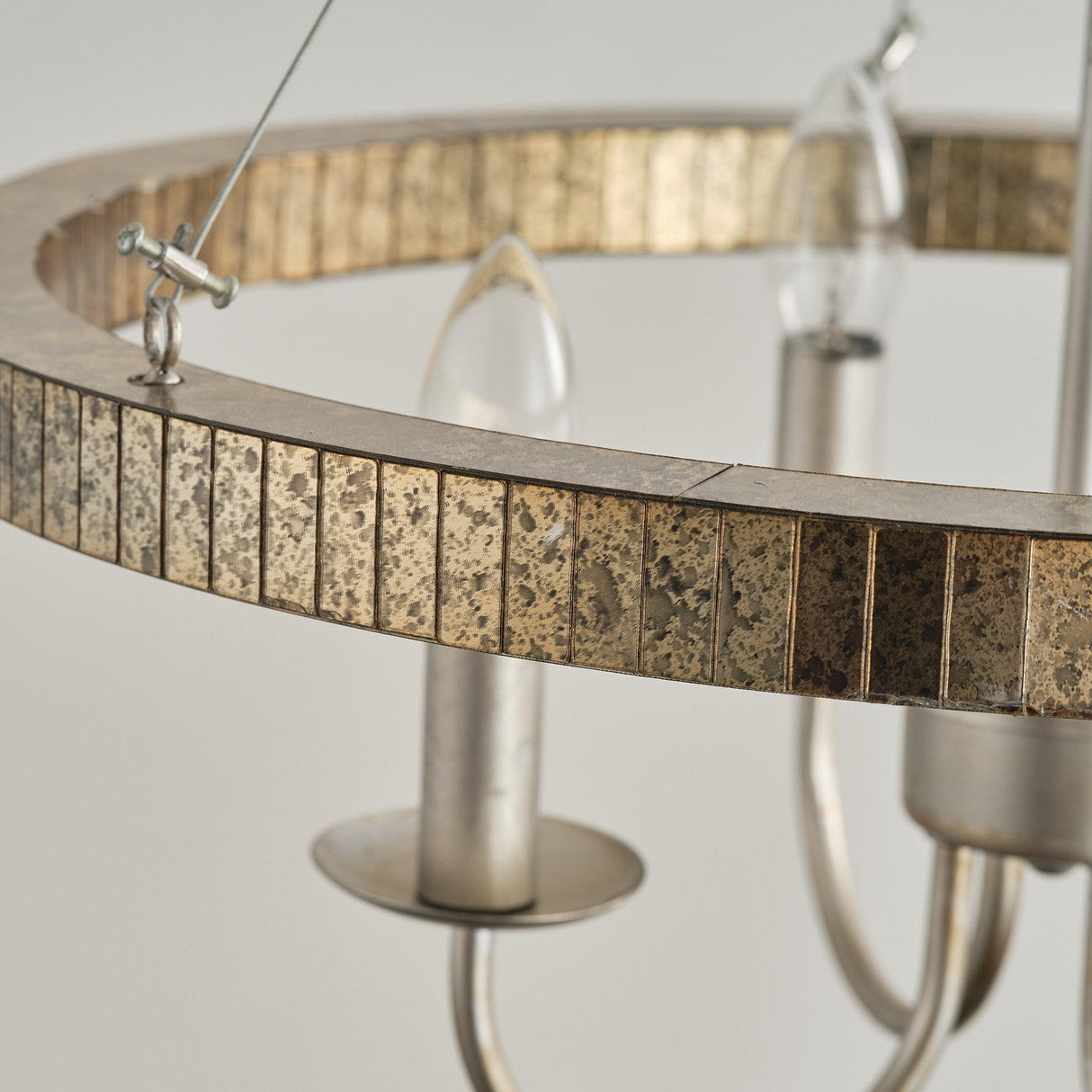 4-Light Iron Modern Island Pendant Lighting with Acrylic Lens