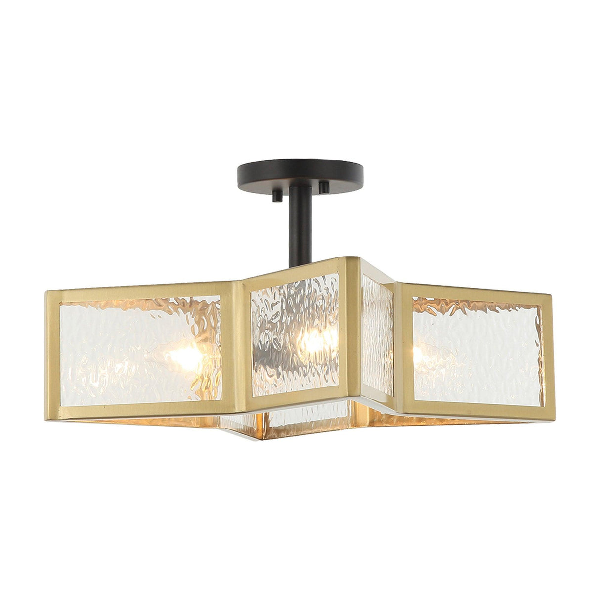 4-Light Modern Golden Pendant Lighting