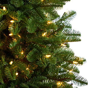 4’ South Carolina Fir Artificial Christmas Tree with 250 Clear Lights and 752 Bendable Branches