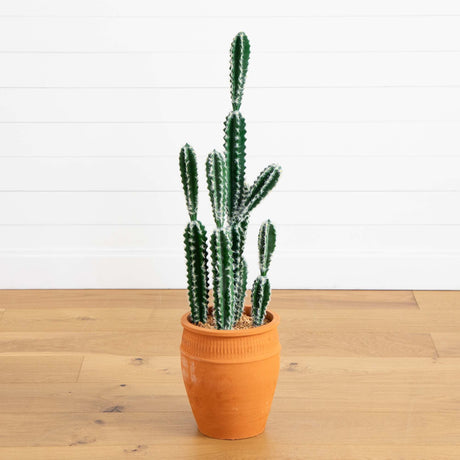 41” Artificial Cactus in Terracotta Planter