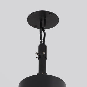42 Inch Patio Guard IP65 Outdoor DC Motor Black Modern Hanging Buckle Downrod Ceiling Fan with Light