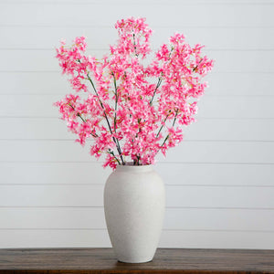 47" Artificial Cherry Blossom Flower - Set of 3