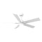 48" DC Motor 5 Blades Modern Downrod Mount Ceiling Fan