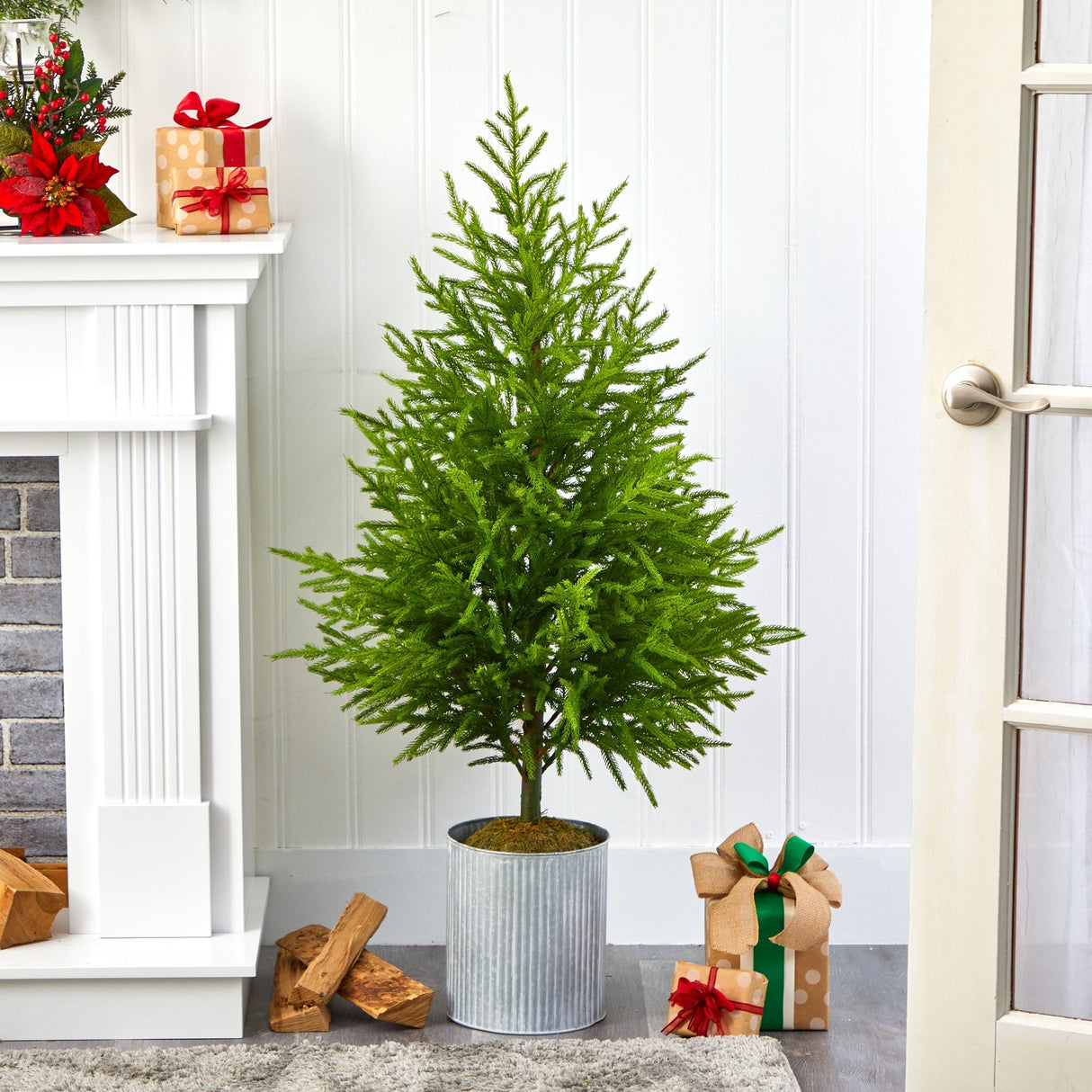 49” Norfolk Island Pine “Natural Look” Artificial Christmas Tree