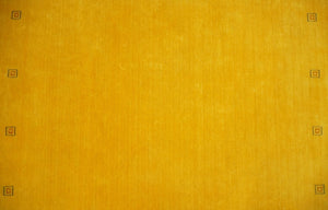4x6 Small Gold Natural Farmhouse Wool Hand Woven Southwestern Gabbeh Rug| LOR17