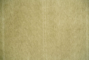 4x6 Small Solid Beige Wool Hand Woven Southwestern Gabbeh Rug | LOR11