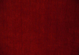 4x6 Small Solid Red Wool Hand Woven Southwestern Gabbeh Rug | LOR24