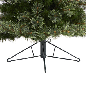 5' Cashmere Slim Artificial Christmas Tree with 250 Warm White Lights and 408 Bendable Branches