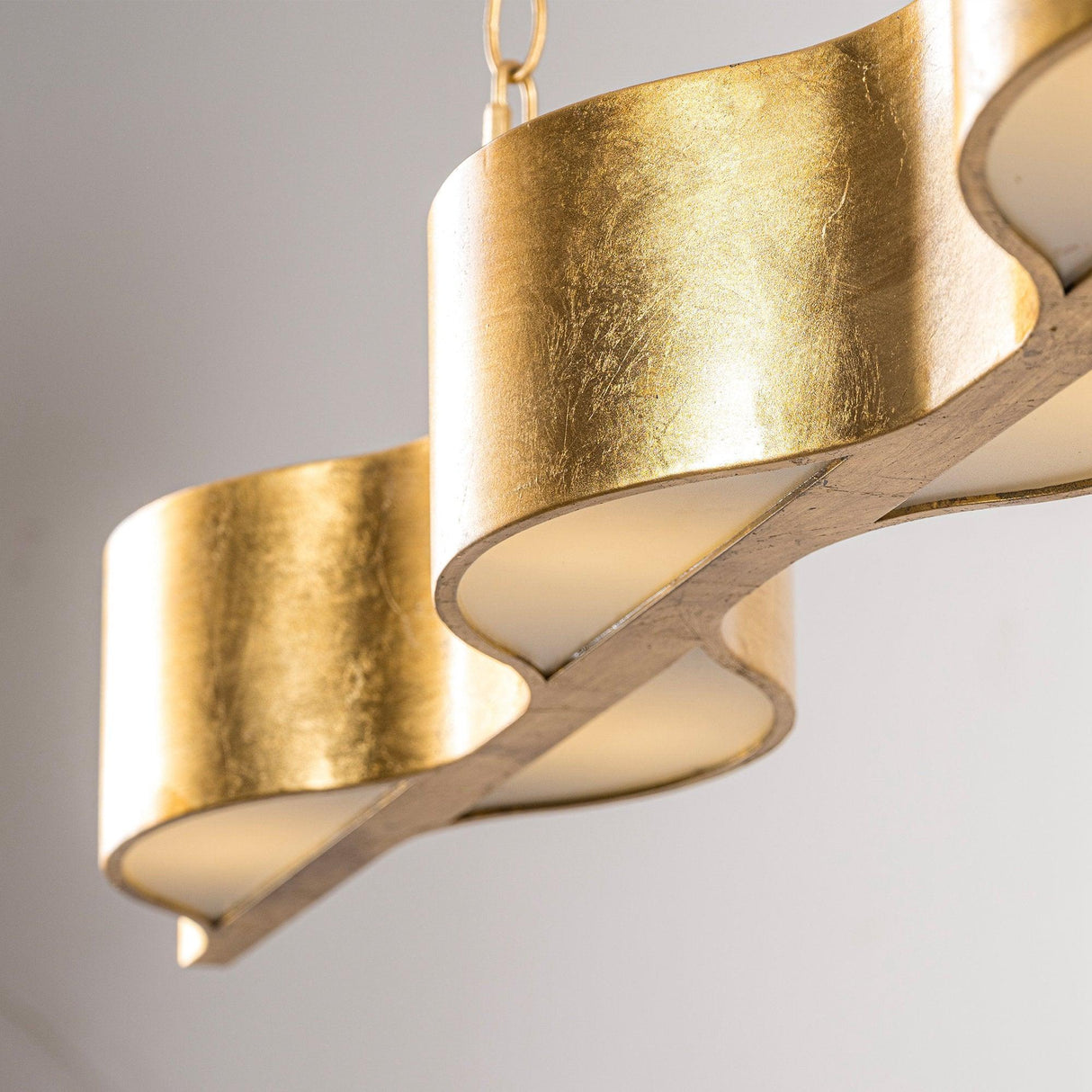 5-Light Golden Modern Dry Rated Pendant Lighitng