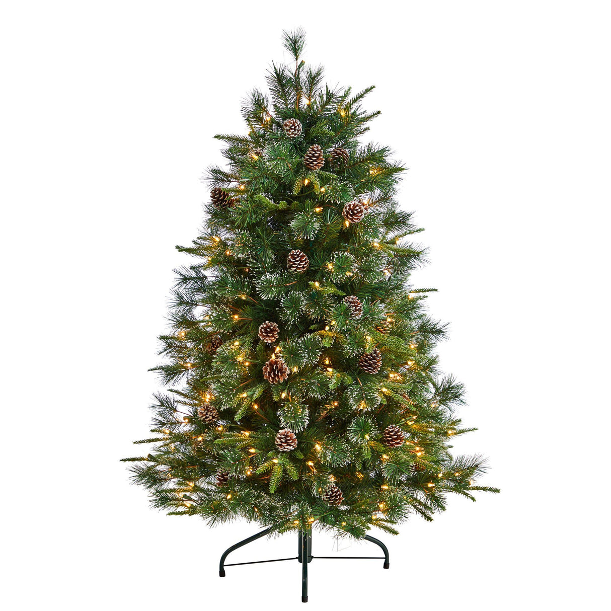 5’ Snowed Tipped Clermont Pine Artificial Christmas Tree