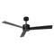 52" DC Motor 3 Blades Modern Downrod Mount Ceiling Fan
