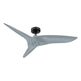 52" Punjab Industrial DC Motor Downrod Mount Reversible Ceiling Fan with Remote Control