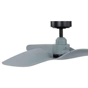 52" Punjab Industrial DC Motor Downrod Mount Reversible Ceiling Fan with Remote Control