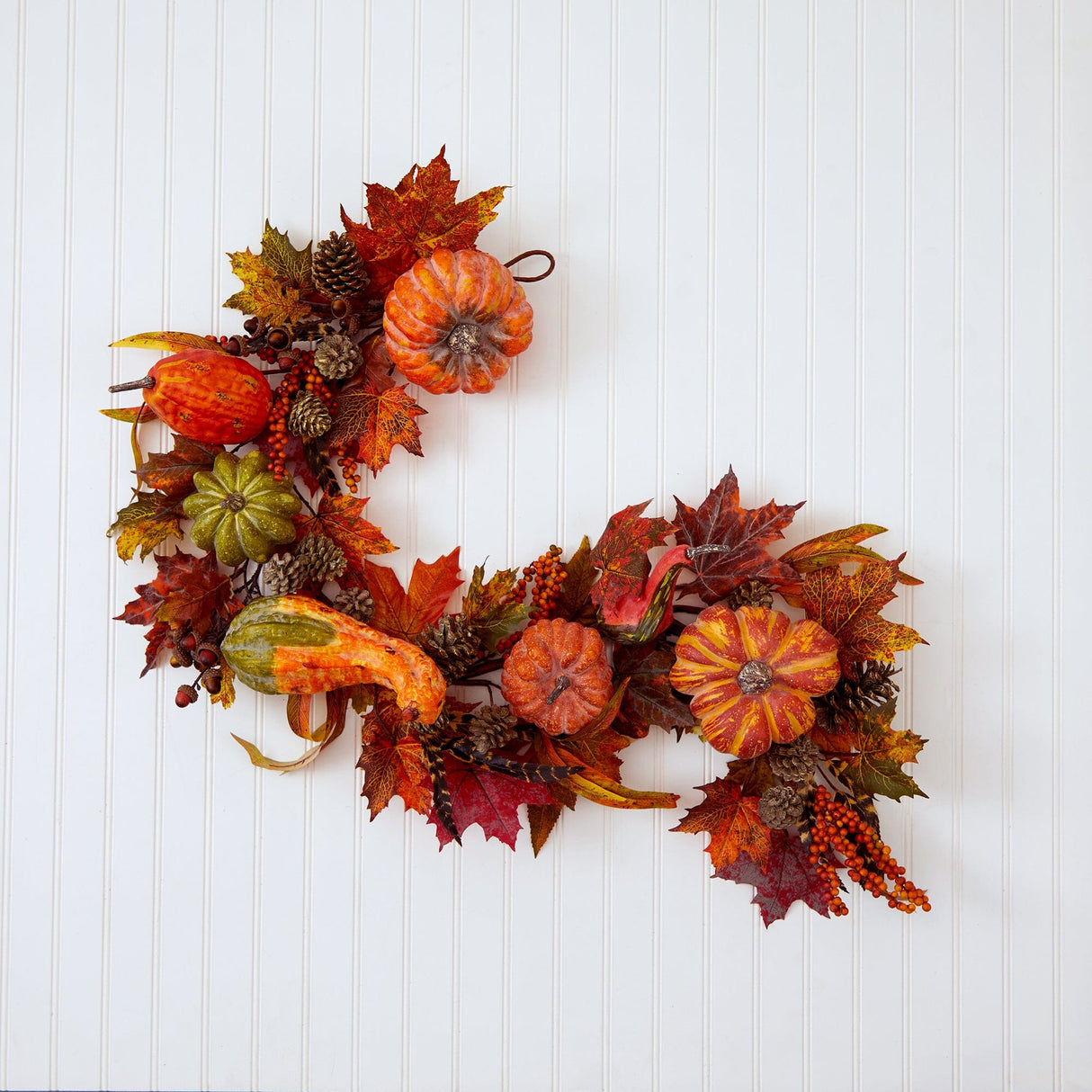 54” Pumpkin & Gourd Garland