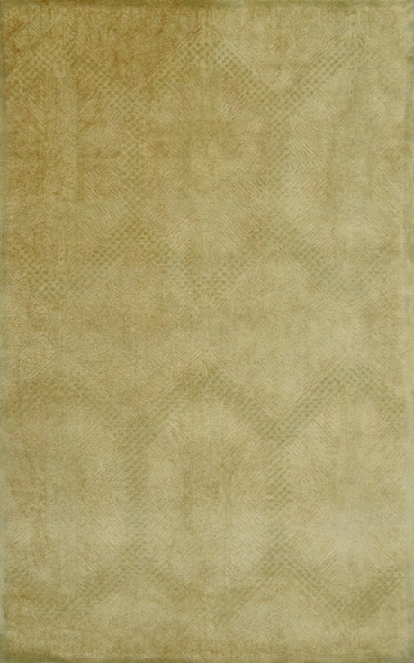5x8 Gold Wool Area Rug | Handmade Area rug made with fine wool