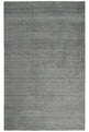 5x8 Solid Gray Rug made with wool and viscose blend | TRD178A