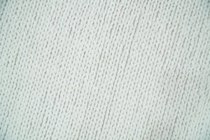 5x8 and 8x10 Braided Wool Solid White Felted Chunky Hand Woven Soft Plush Area Rug | DOV6
