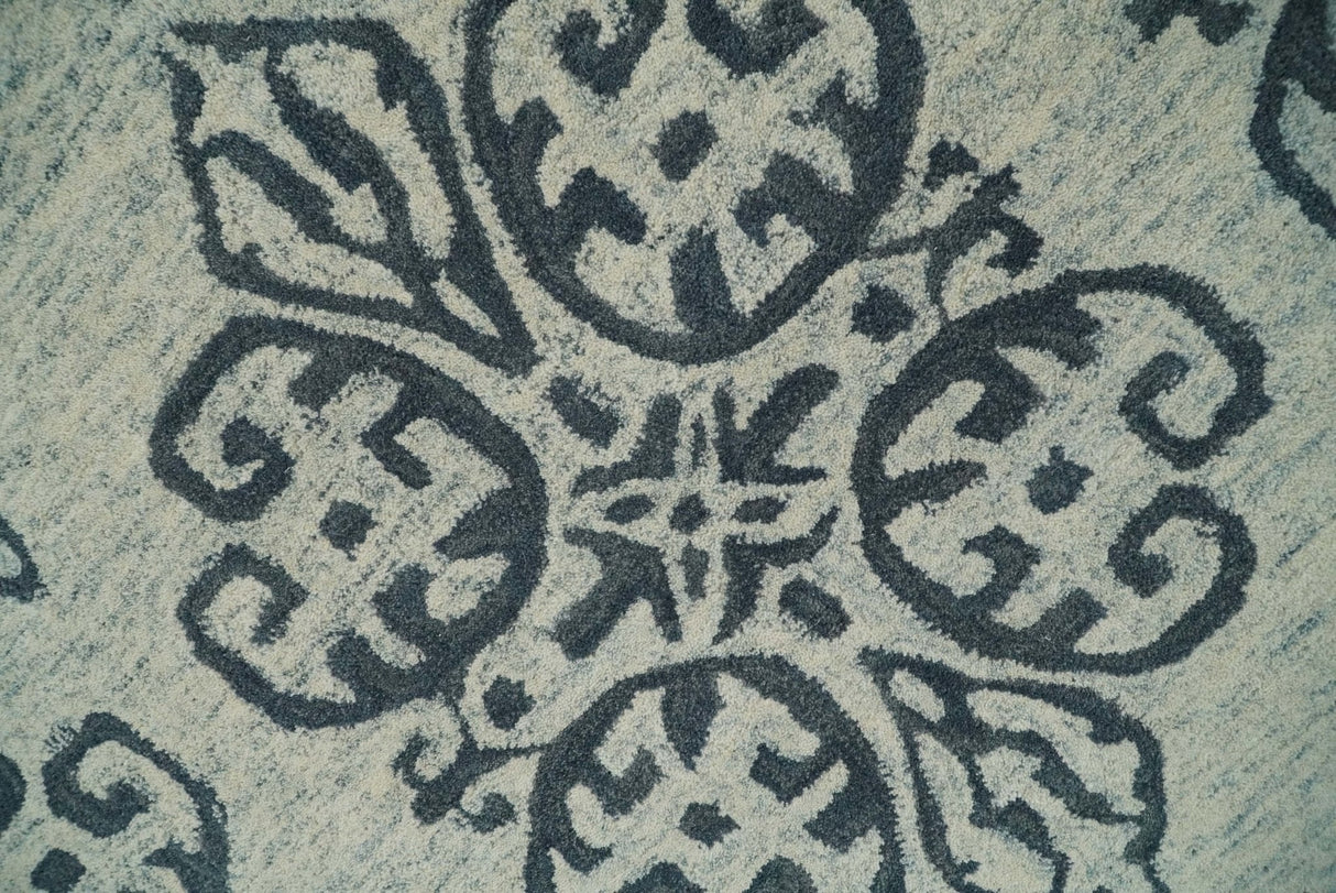 5x8 and 8x11 Hand-tufted Contemporary 100% Wool Modern Area Rug | TRD6375