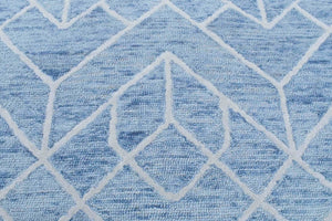 5x8 and 8x11 Handmade Area rug made with fine Wool Area Rug | TRD6373A