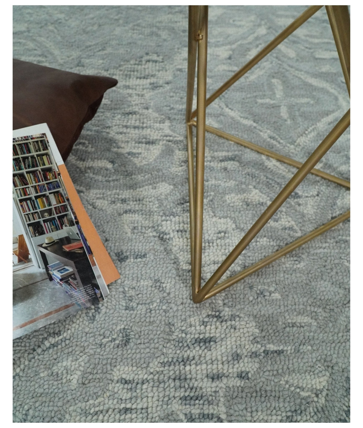 5x8 and 8x11 Handmade Area rug made with fine Wool Area Rug | TRD6374B