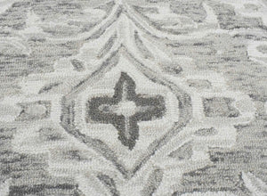 5x8 and 8x11 Handmade Area rug made with fine Wool Area Rug | TRD6374C