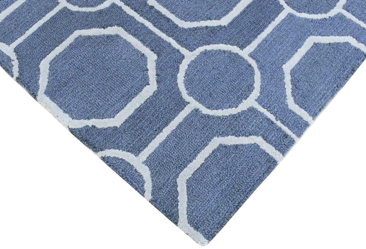 5x8 and 8x11 Handmade Area rug made with fine Wool Area Rug | TRD6376A