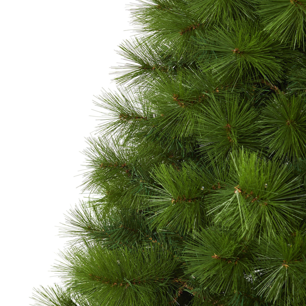 6’ Green Scotch Pine Artificial Christmas Tree with 300 Clear LED Lights